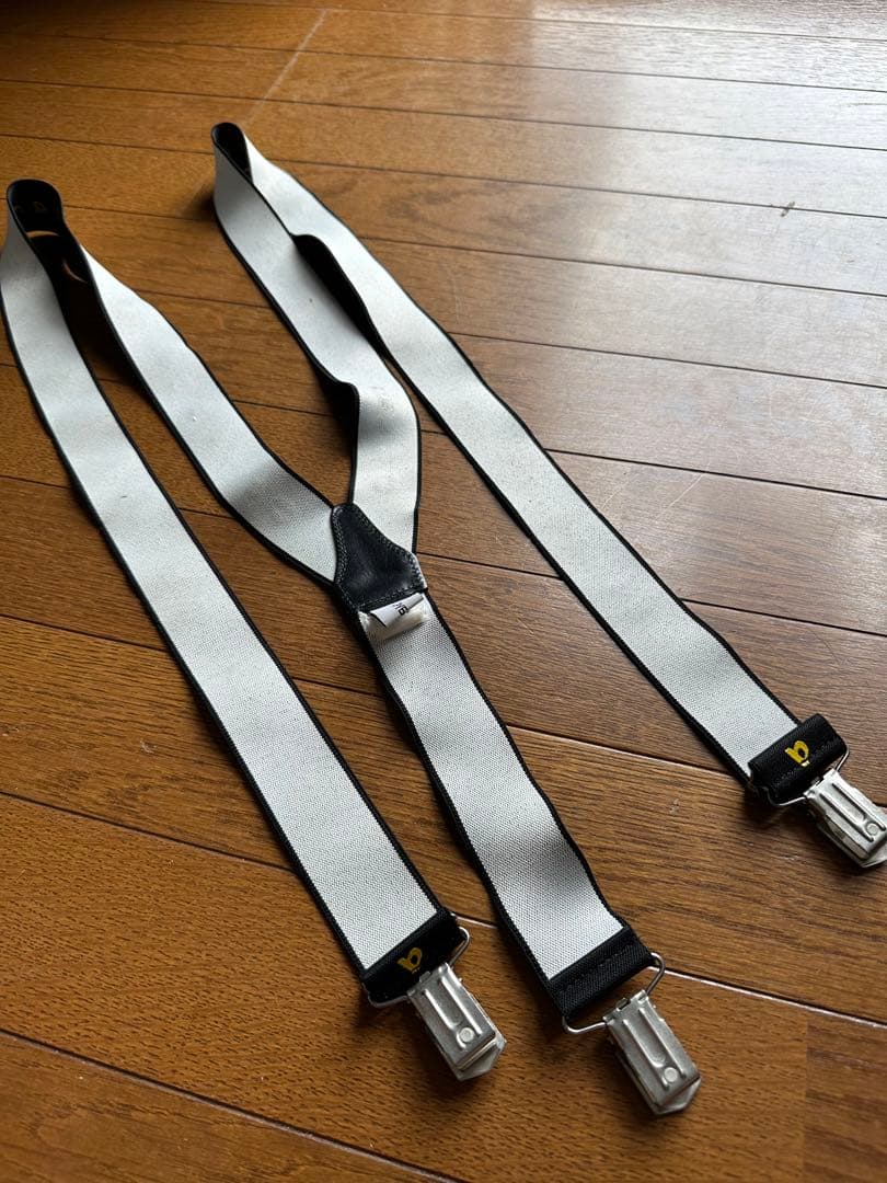 初期 ゴーシャ・ラブチンスキー サスペンダー 黒