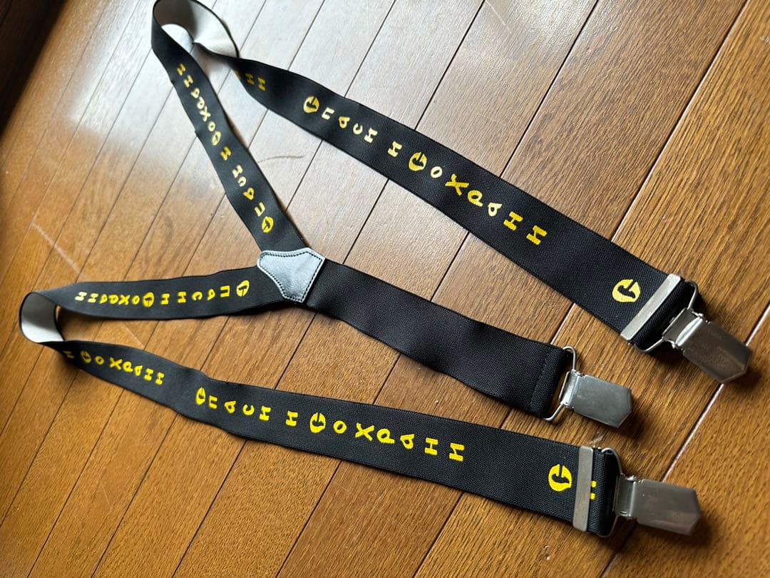 初期 ゴーシャ・ラブチンスキー サスペンダー 黒