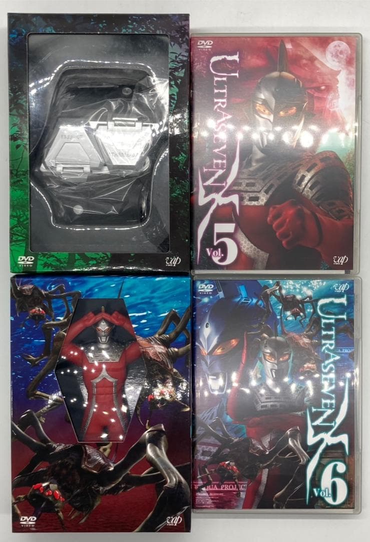 【特典完備】ウルトラセブンX 全6巻 DVD セット