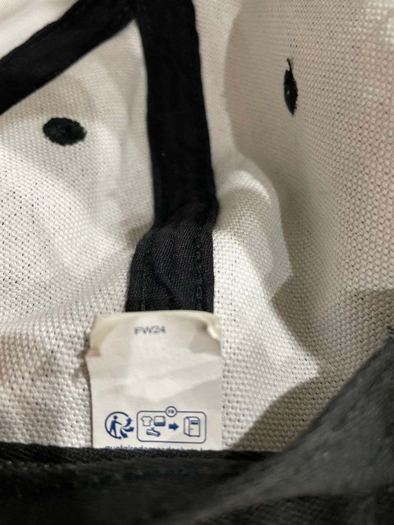 U*様 Supreme デニムキャップ ブラック/グレー