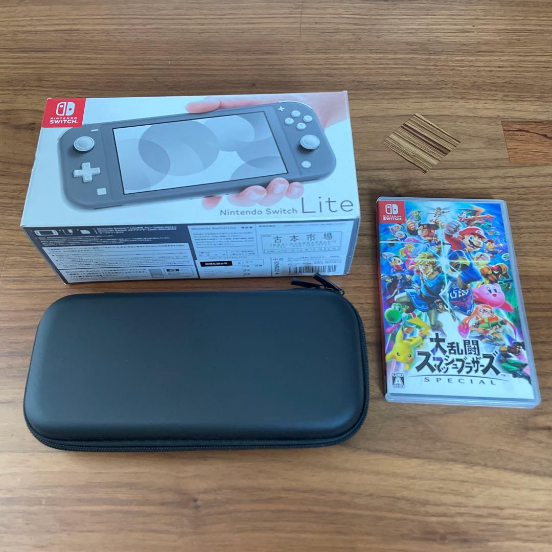 Nintendo Switch Lite 大乱闘スマッシュブラザーズ付き