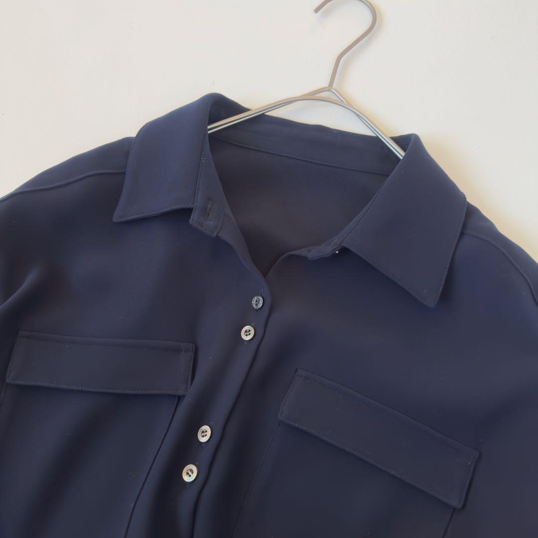 みるく様　anuans アニュアンス　ダブルサテンボリュームスリーブブラウス