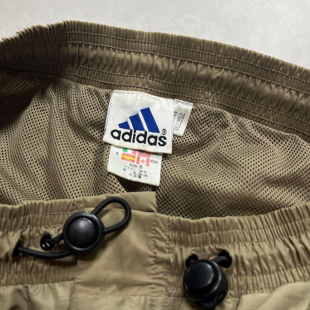 00s old adidas ナイロン テック カーゴパンツ アクションプリーツ
