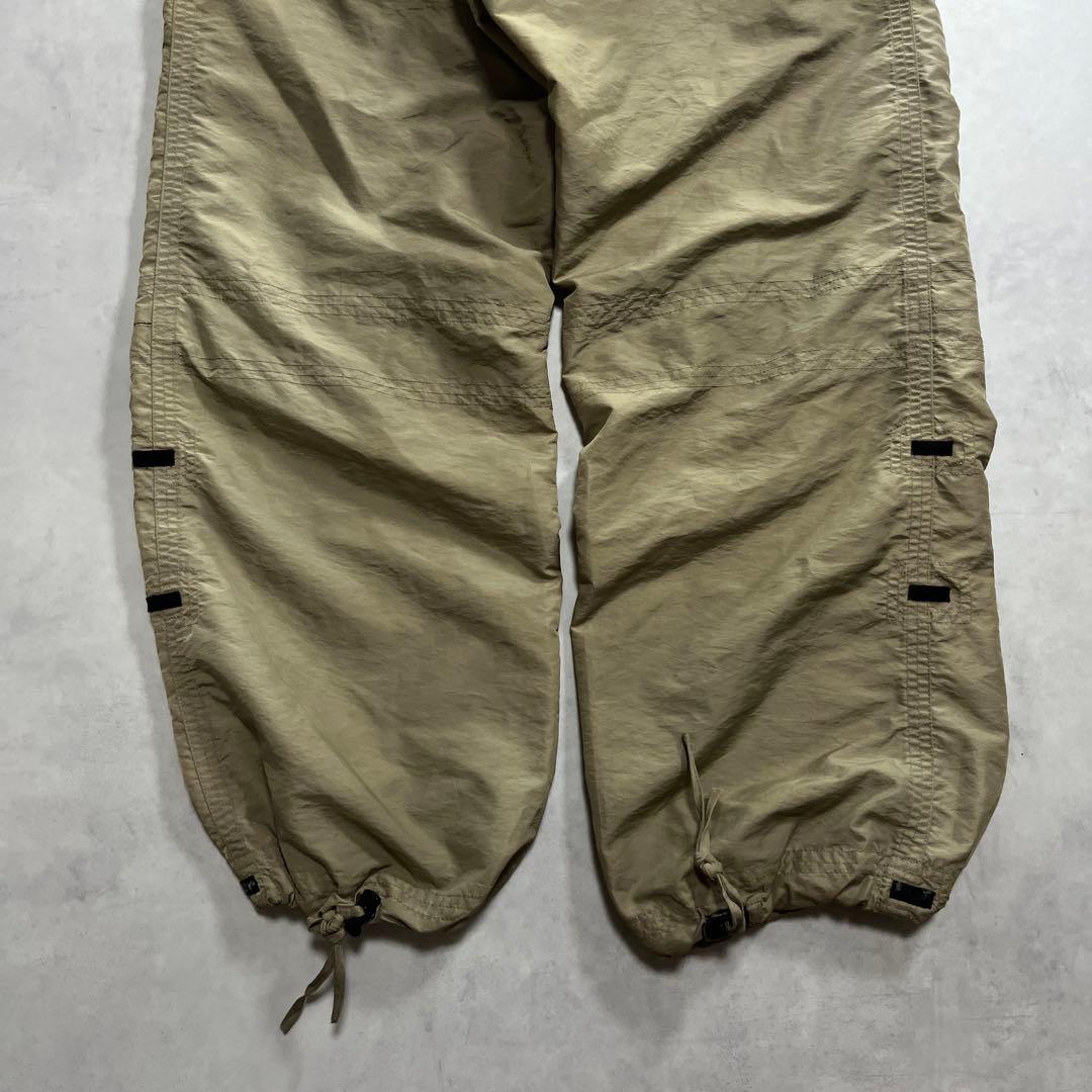 00s old adidas ナイロン テック カーゴパンツ アクションプリーツ