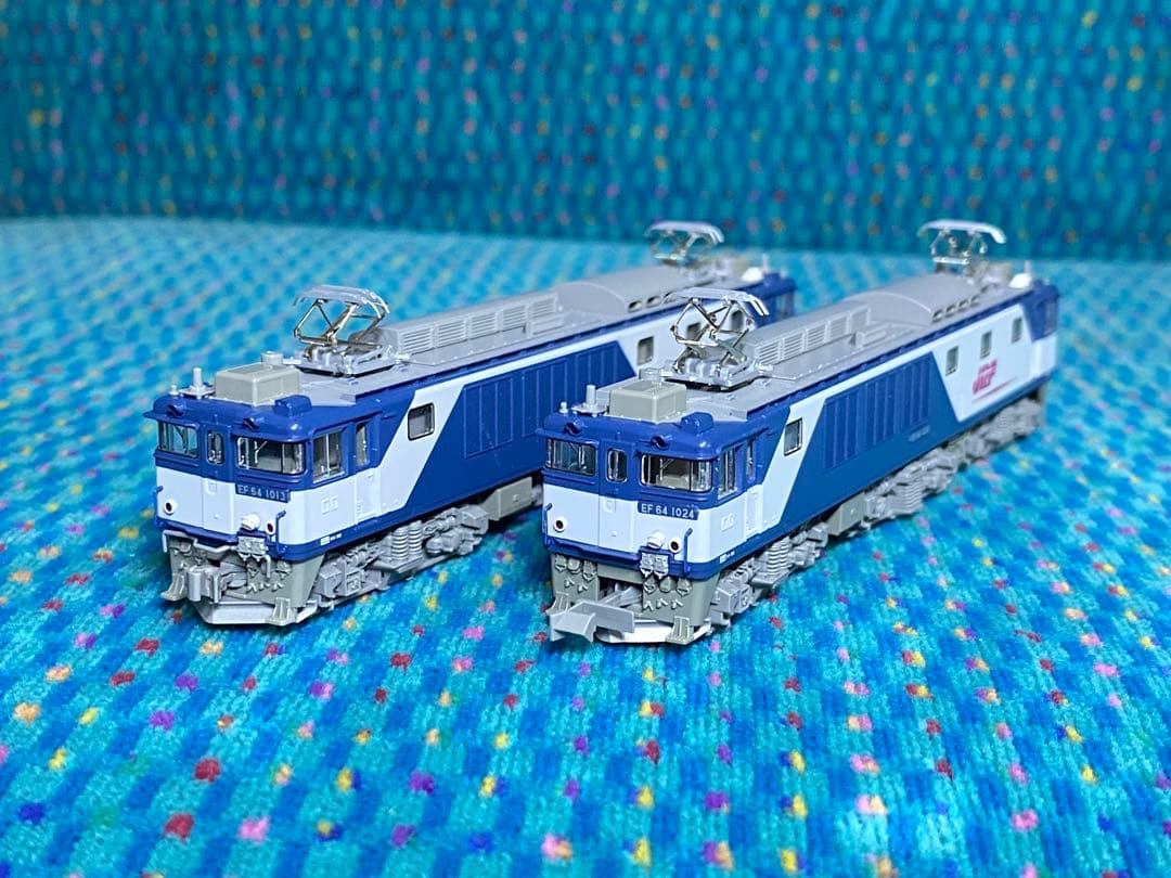 KATO カトー　3024-1　EF64-1000　JR貨物新更新色　２両セット