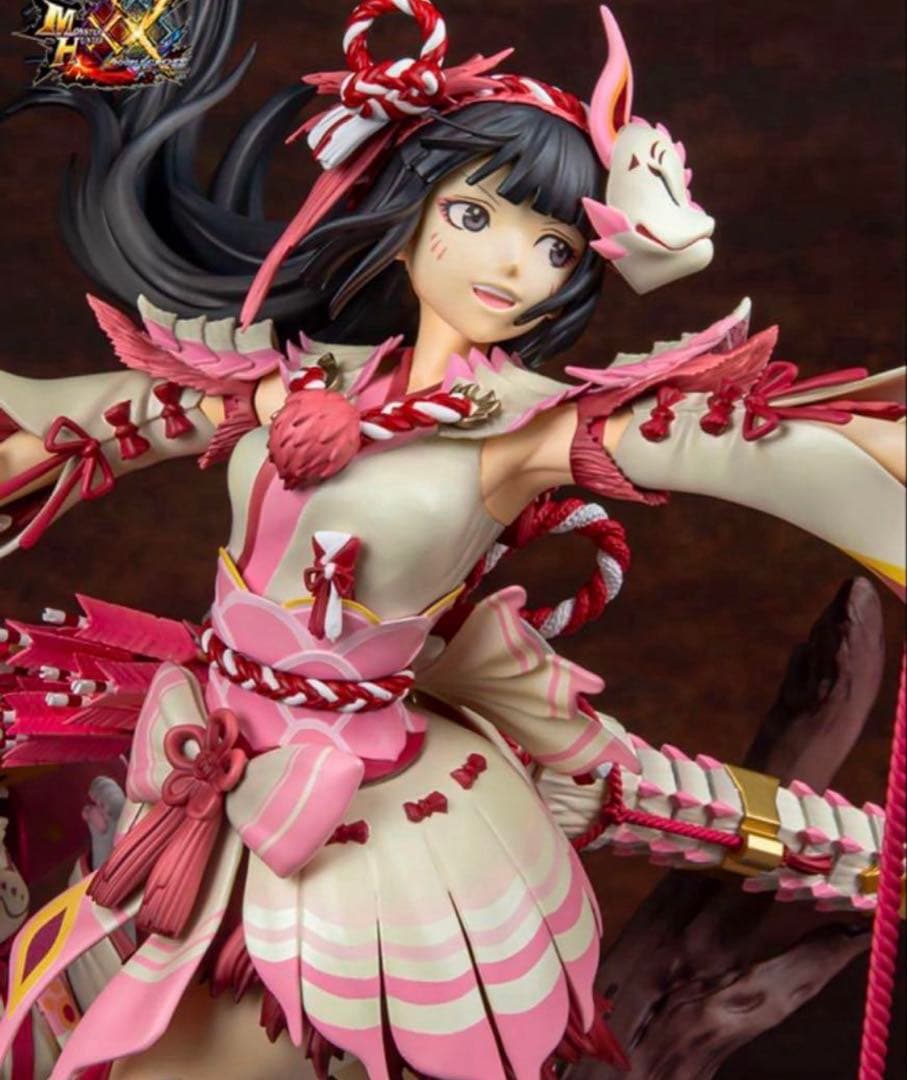 新品MONSTER HUNTER XXミツネシリーズ女性ガンナー完成品フィギュア