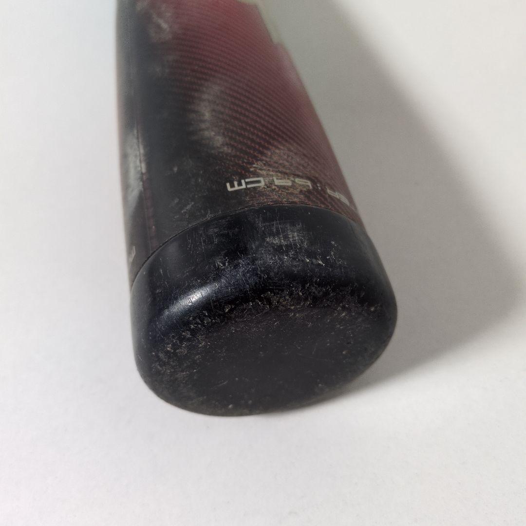 中古　MMJr.78cm トップバランス 軟式バット ブラック×レッド