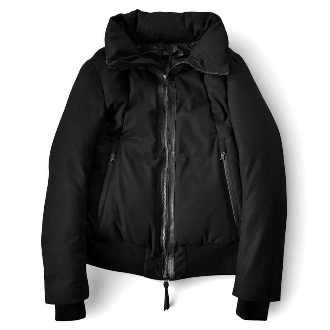 ジャケット・アウター The Viridi-anne High neck leather down