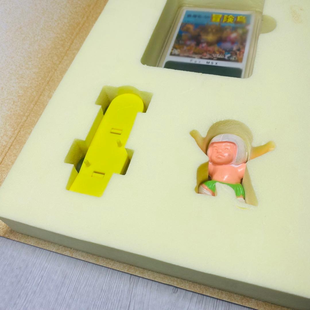 希少！高橋名人 冒険島 MSX ミニフィギュア付 ジャングルボード 当たり レア
