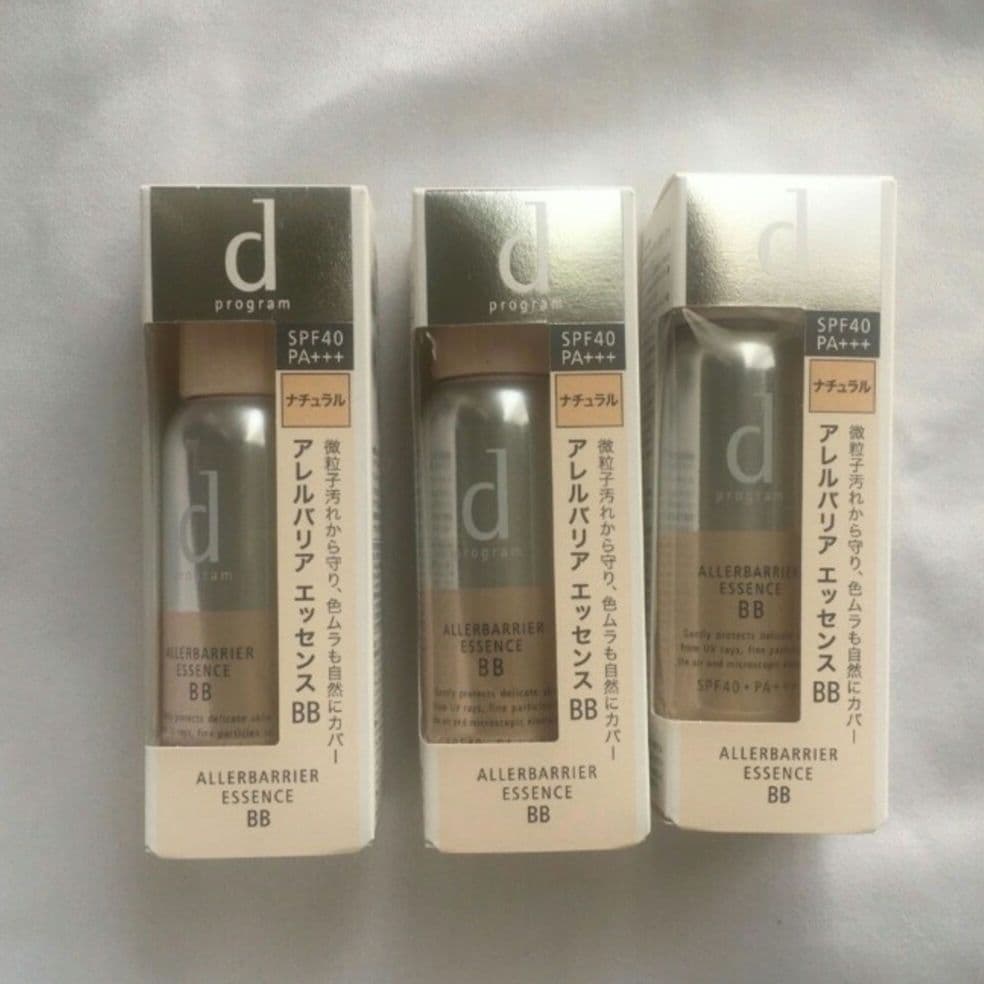 3個　dプログラム アレルバリア エッセンス BB ナチュラル