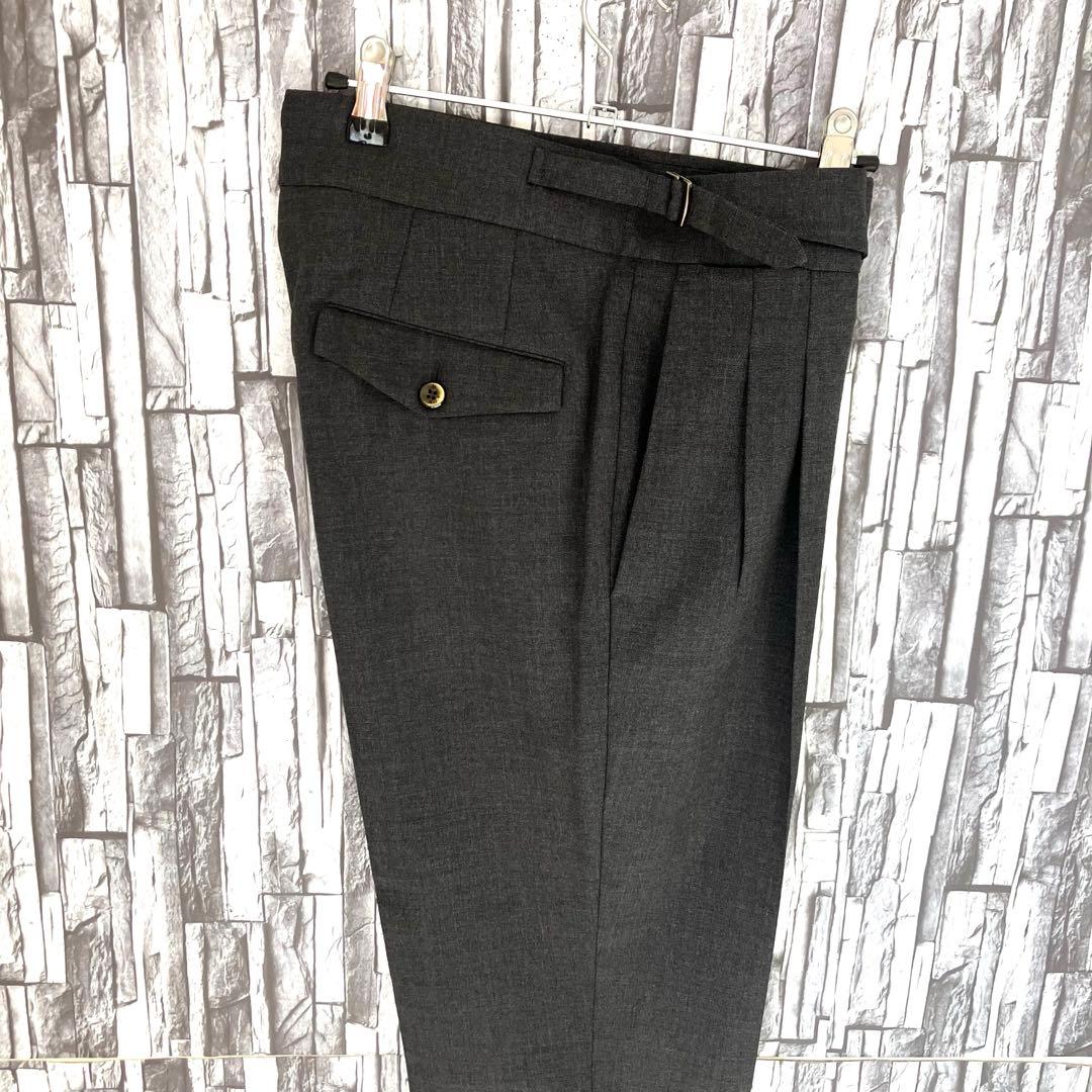 PTTORINOピーティートリノ片グルカ2プリーツ・チャコールジェントルマン44