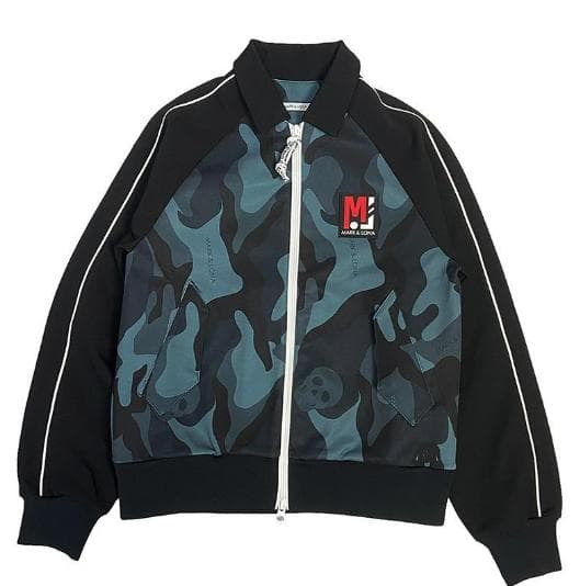 マークアンドロナ ジップアップジャケット 36 ブラック