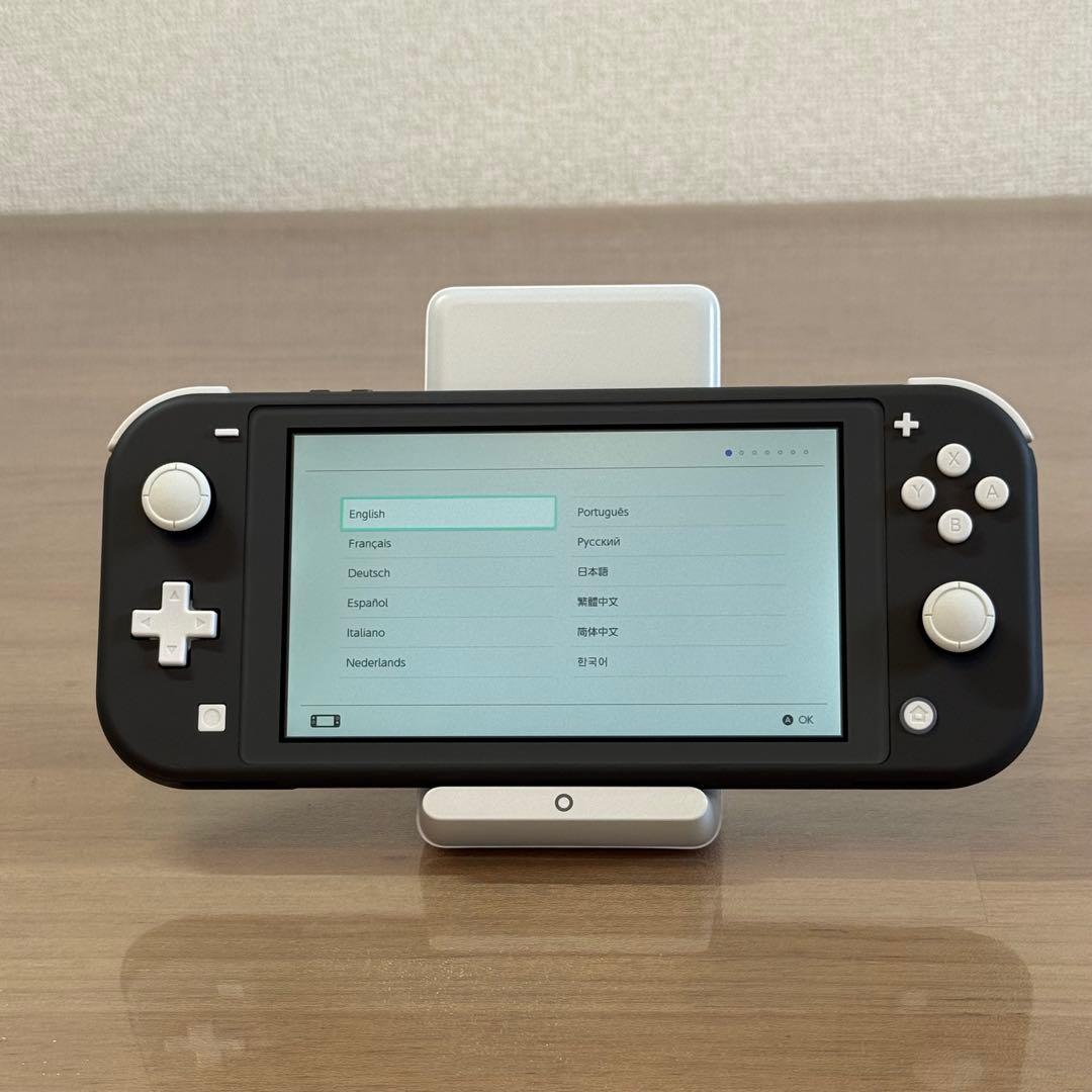 7-098【美品】Switch LITE グレー