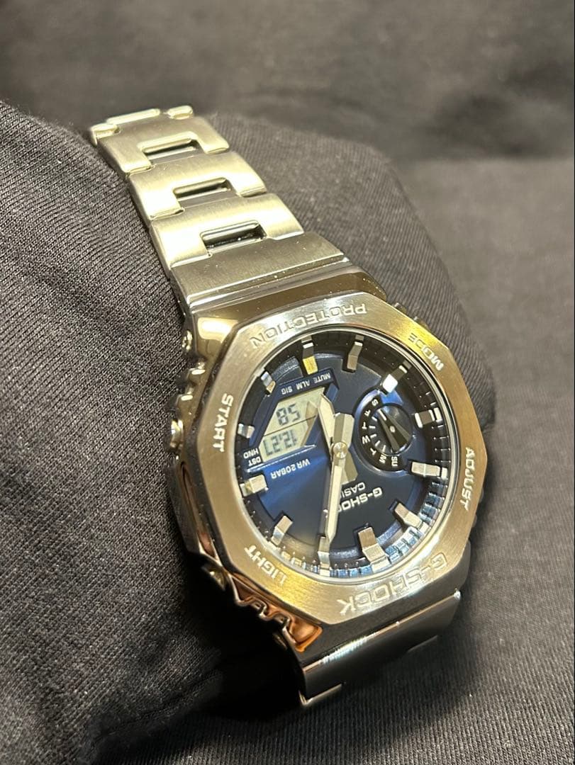 【新品未使用】G-SHOCK GM-2100D-2BJF フルメタル