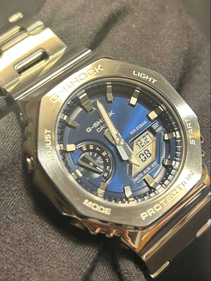 【新品未使用】G-SHOCK GM-2100D-2BJF フルメタル