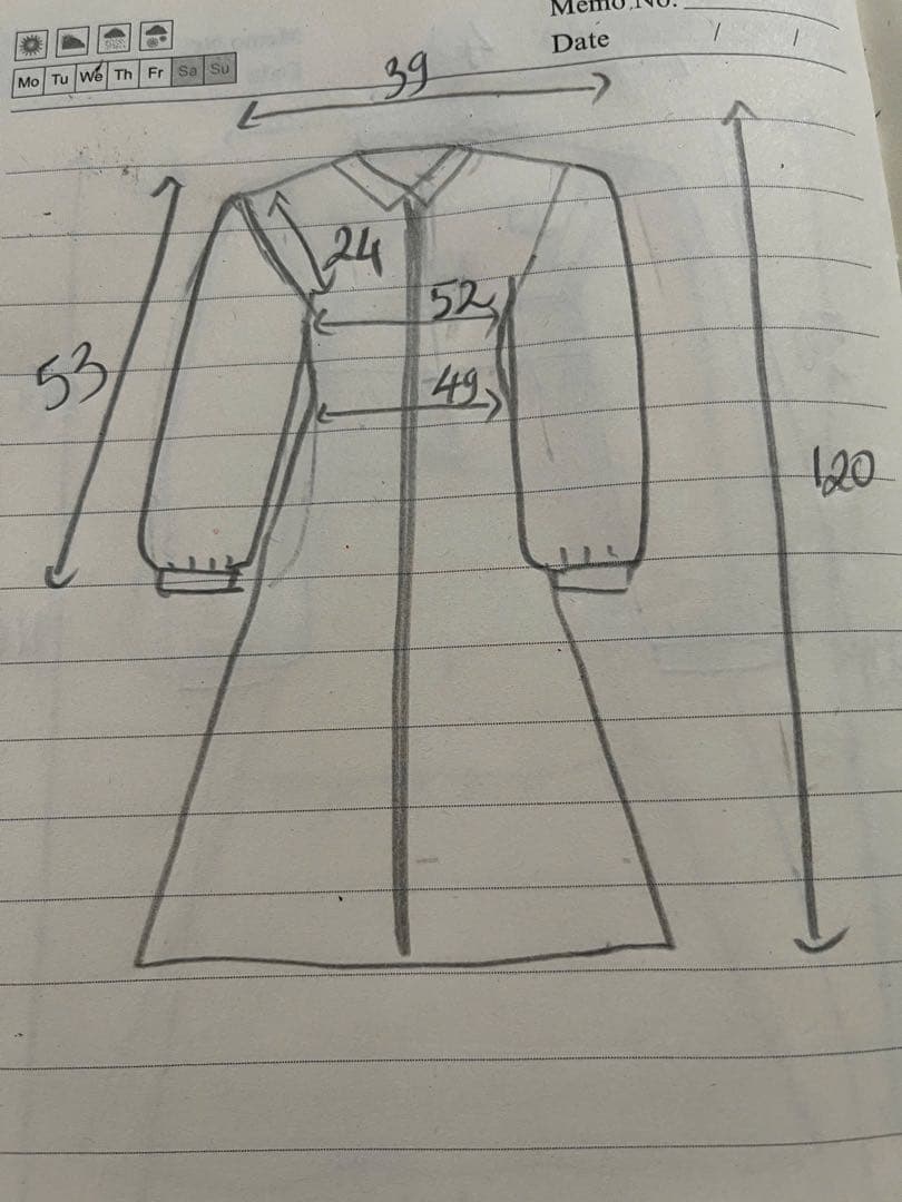 くろすけ　着物リメイクワンピース　大島紬　2月中旬から発送