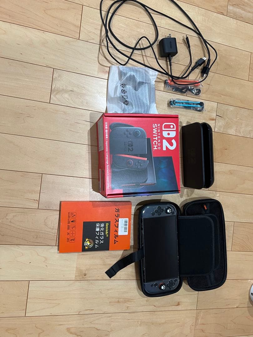 Nintendo Switch2 本体(日本語、国内専用)、付属品諸々