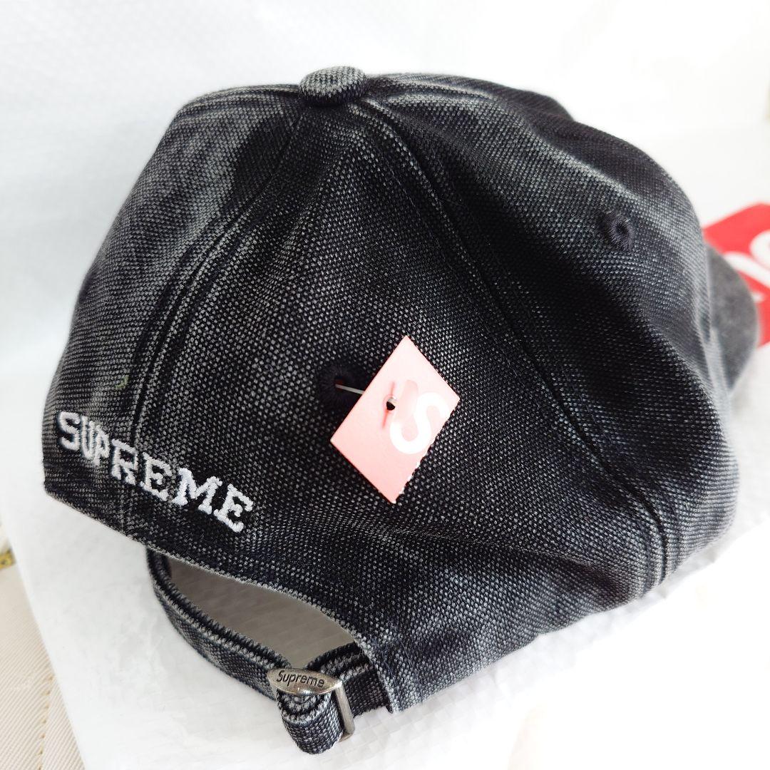 SUPREME ブラックキャップ Sロゴ