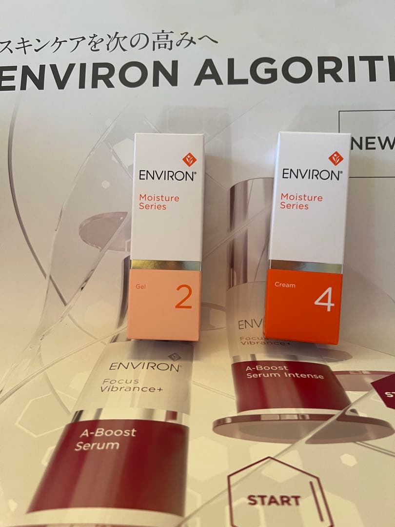 エンビロン　モイスチャージェル2＆クリーム4