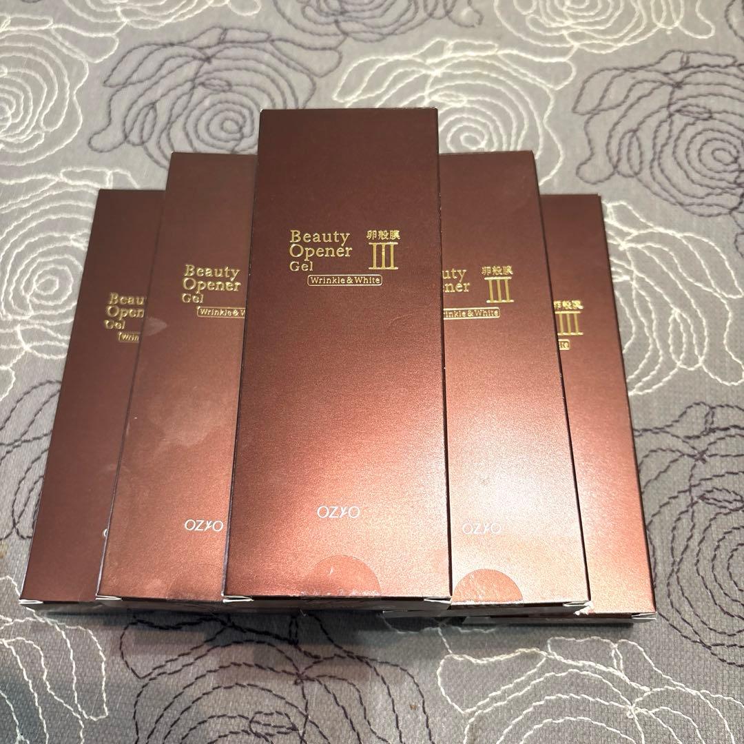 専用卵殻膜ビューティーオープナージェル wrinkle&white 50g 6本