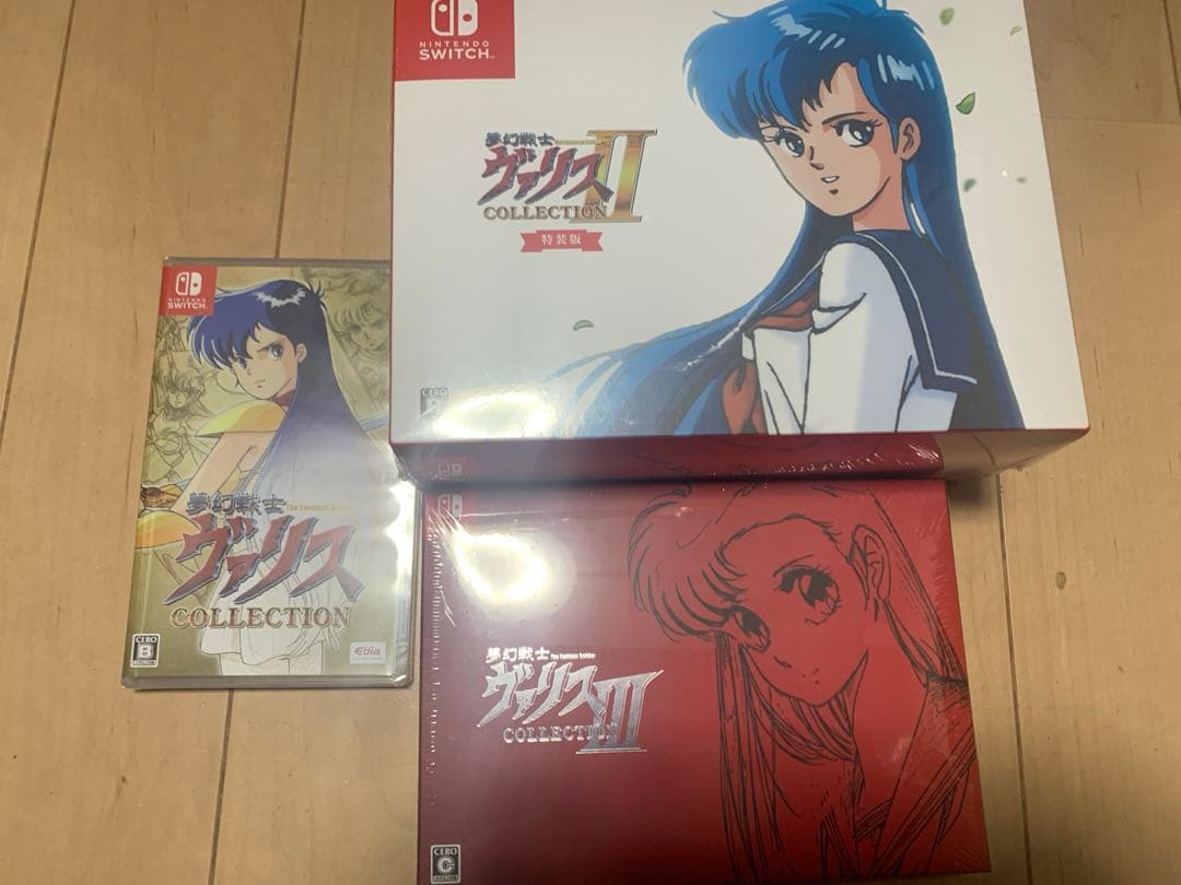switch 夢幻戦士ヴァリスCOLLECTION　3点未開封セット