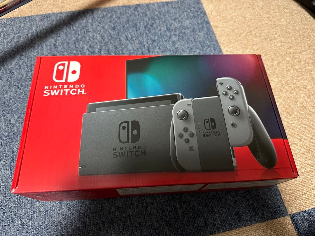 Nintendo Switch 本体 グレー＋ケース＋ガラスフィルム セット