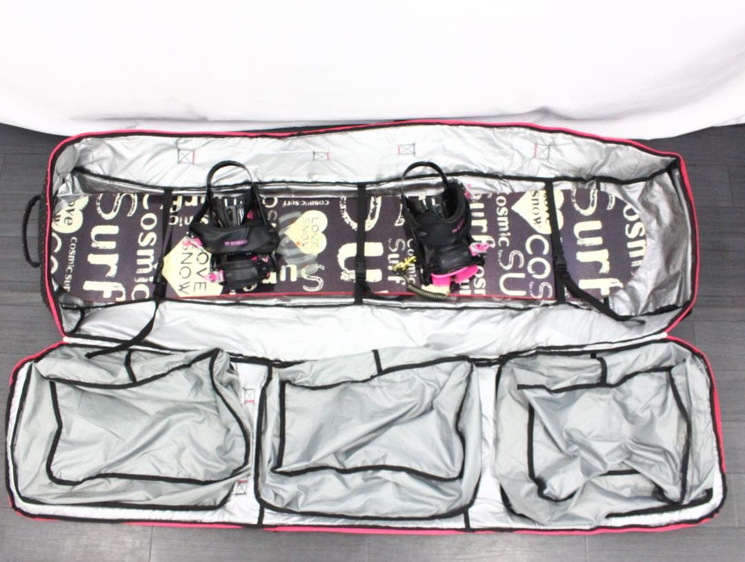 ◇スノーボードウエア上下 ボード ボードケースセット レディース Mサイズ