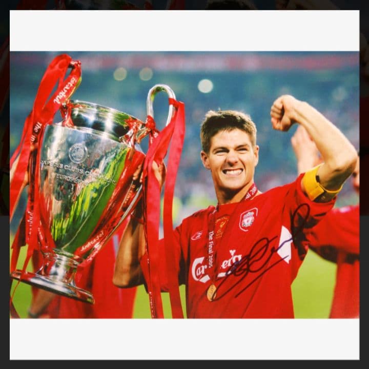 【リバプール 05/06 ホーム スティーブン・ジェラード ユニフォームL】