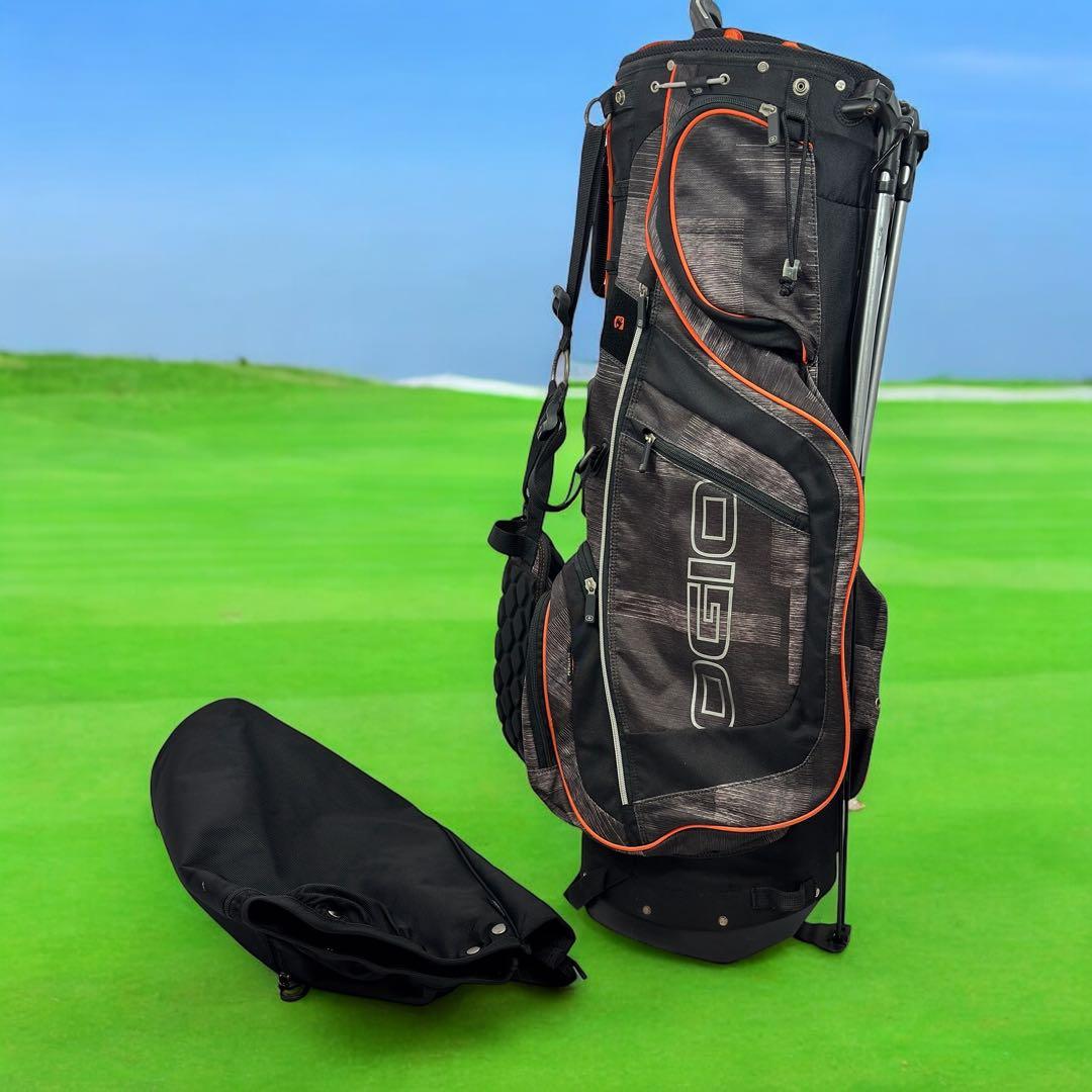 OGIO オジオ 9型 8分割 ゴルフ スタンド式 キャディバッグ 軽量モデル