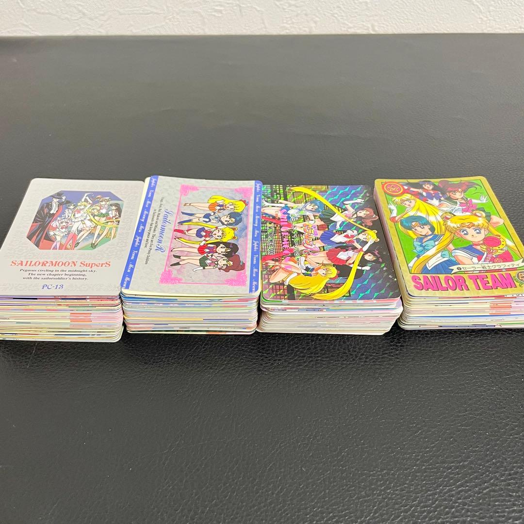 【まとめて大量189枚セット】美少女戦士セーラームーンカード トレカ キラ含む