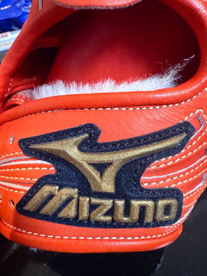 Mizuno Global Elite 4 Series 軟式グローブ オレンジ