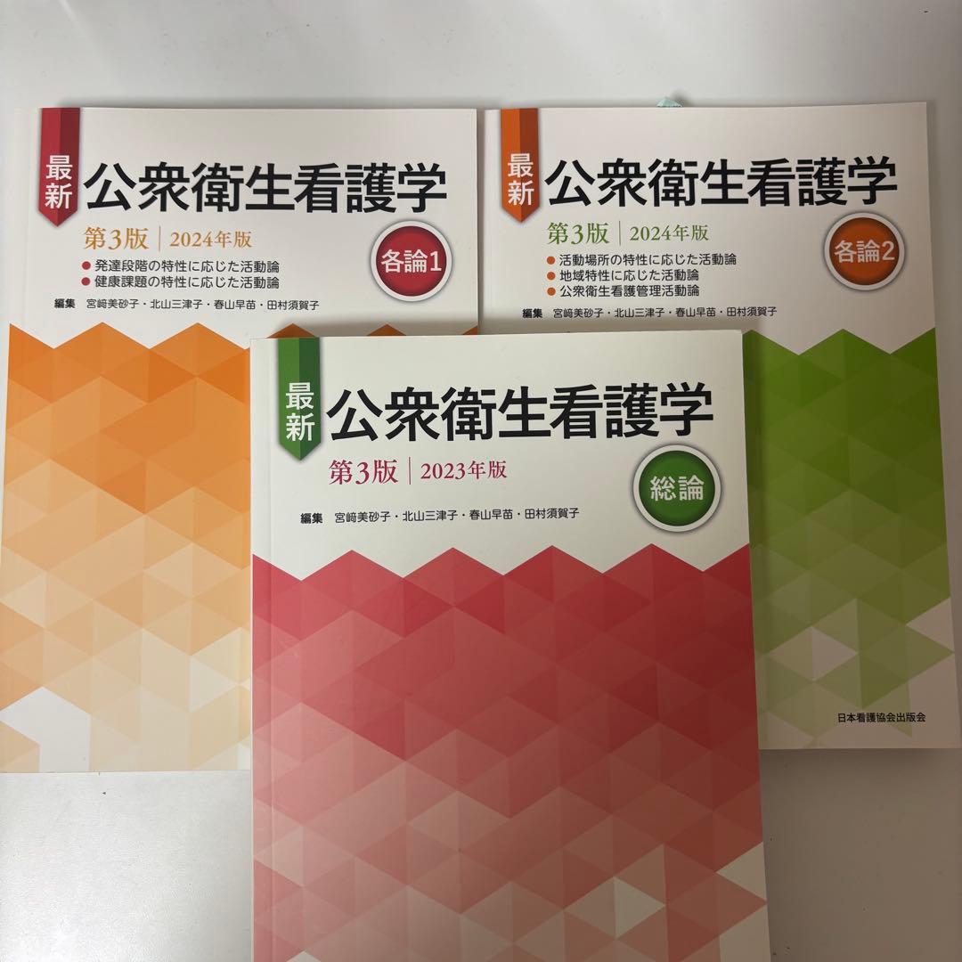 【看護】系統看護学講座・ナーシンググラフィカ・看護学テキスト・公衆衛生看護学