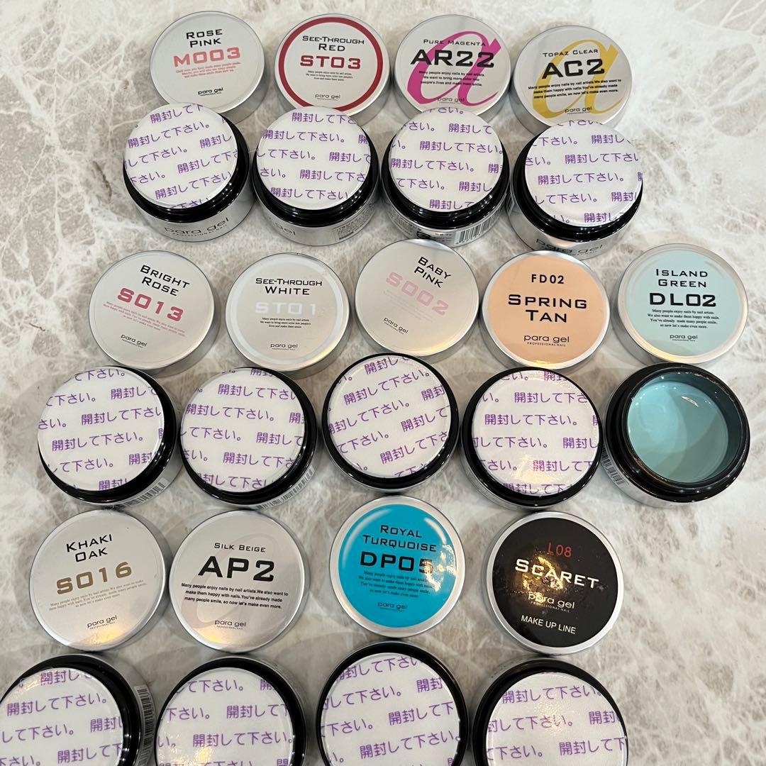 まとめ売り　カラージェル　パラジェル