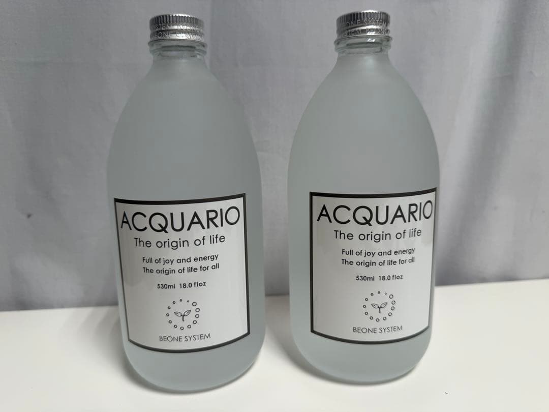KK/12.27/10 ▶︎アクアーリオ　530ml 2本セット