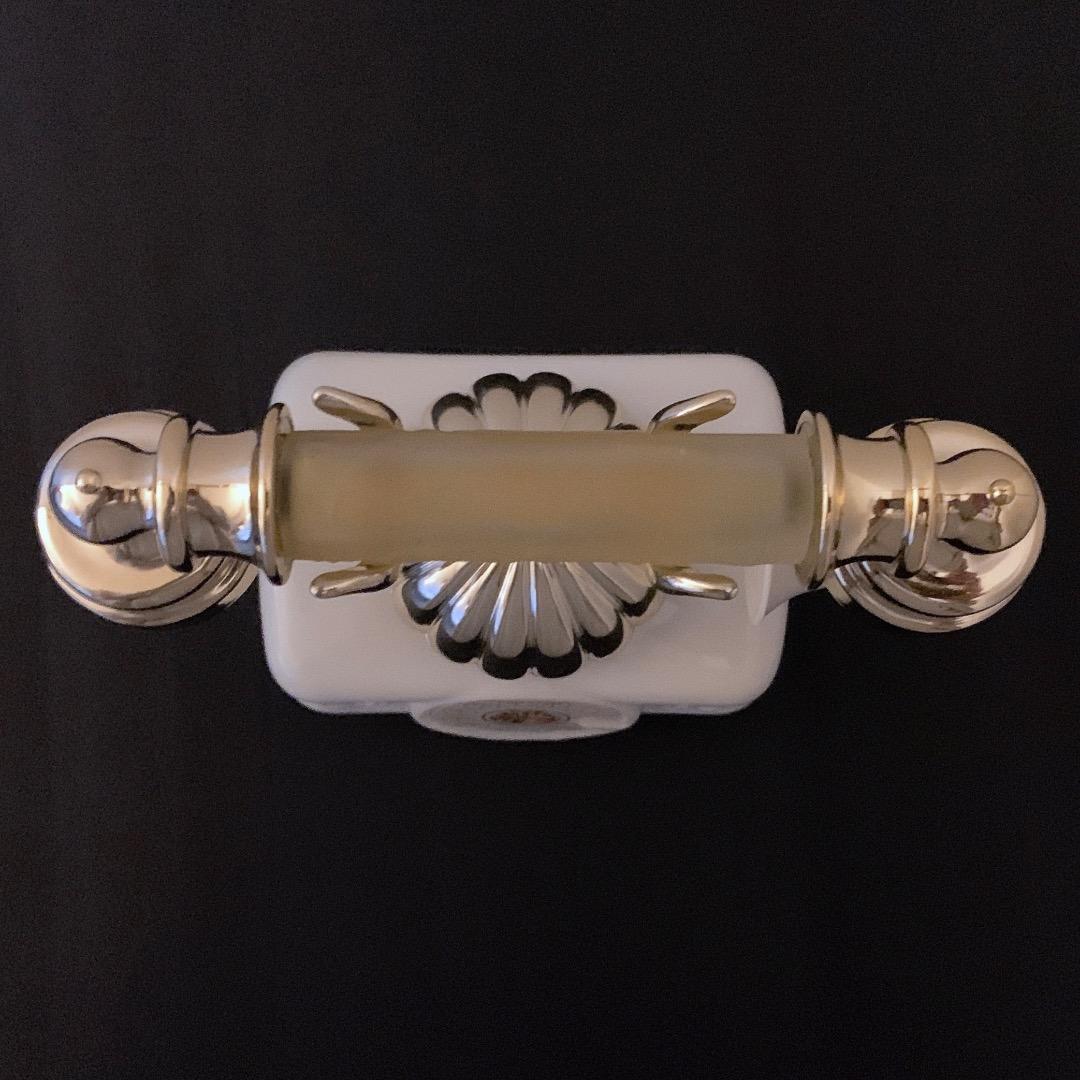 希少 AVON 1970年代 電話 ヴィンテージ香水瓶 パフュームミルクガラス*