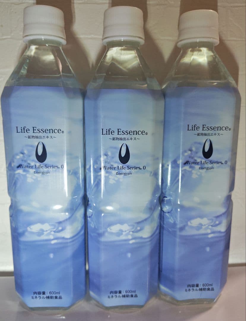 クラブエコウォーター　ライフエッセンス　ポタポタクラブ　600ml×3本