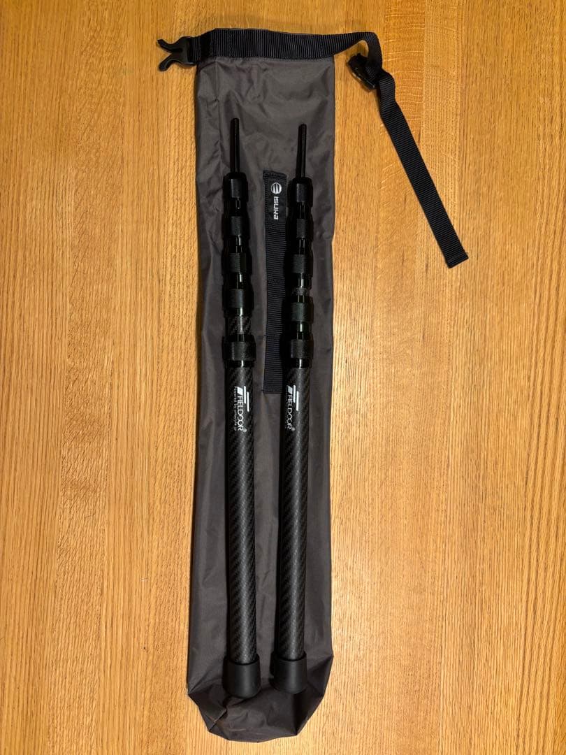 フィールドア　カーボン製テントポール 直径23mm 高さ43～180cm