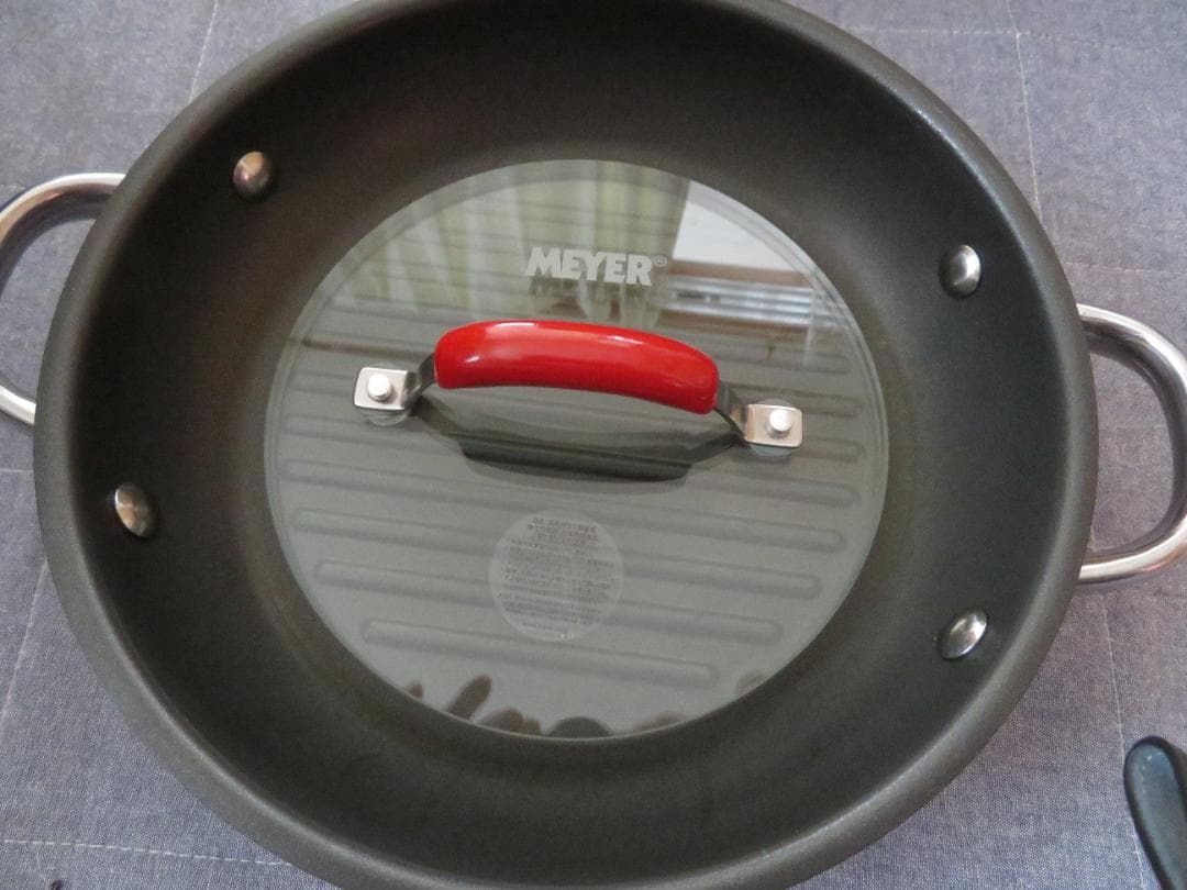 マイヤー(Meyer) プレス＆グリルパン ２４ｃｍ