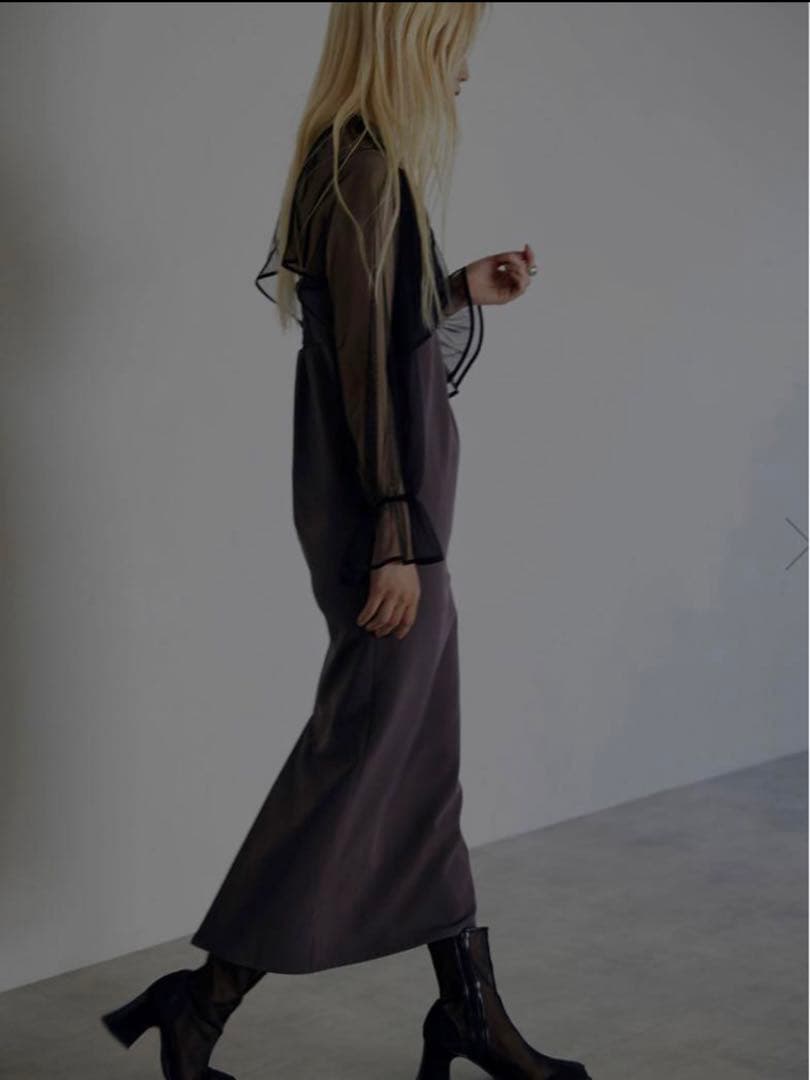 【AMERI】MANY WAY AIRY VEIL DRESS