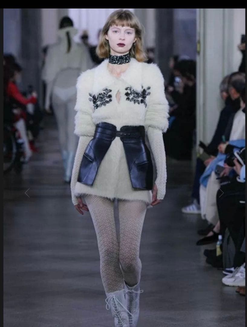 fetico 革ベルトスカート