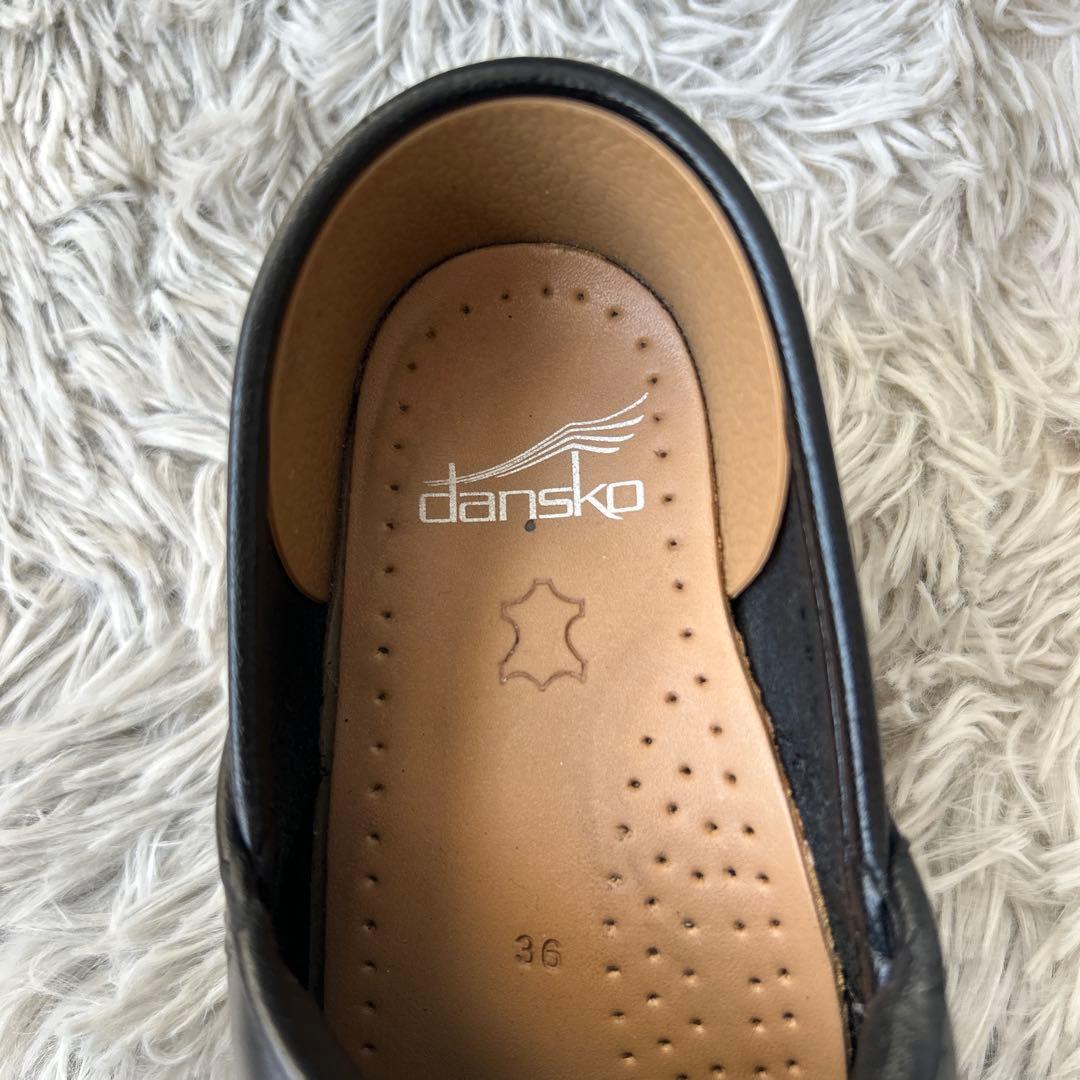 美品 dansko Professional ブラック 木目調ソール 36サイズ