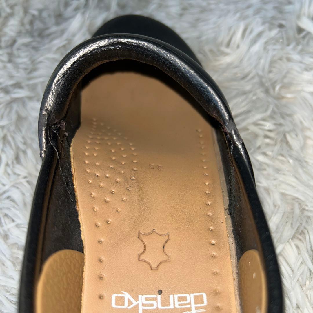 美品 dansko Professional ブラック 木目調ソール 36サイズ