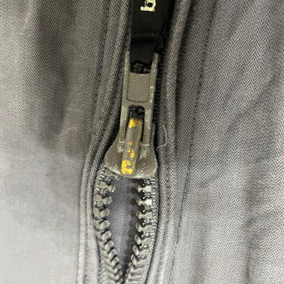 バランスウェアデザイン ツナギ ミリタリー ブルーグレー XL