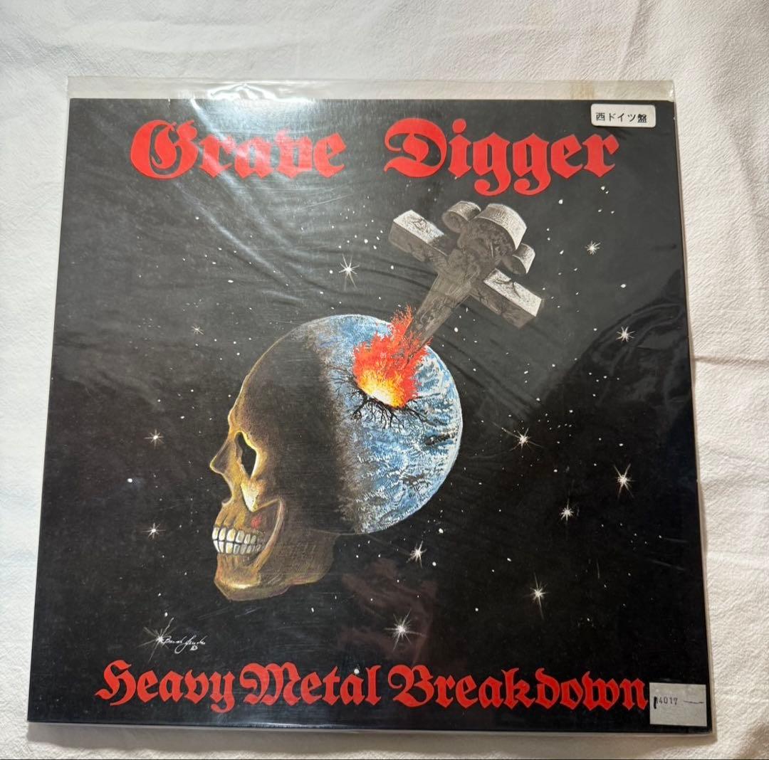 Grave Digger「Heavy l Breakdown」LP