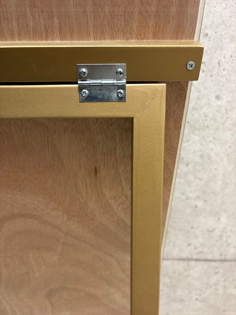 【美品】アンティーク　天然木枠の全身スタンドミラー