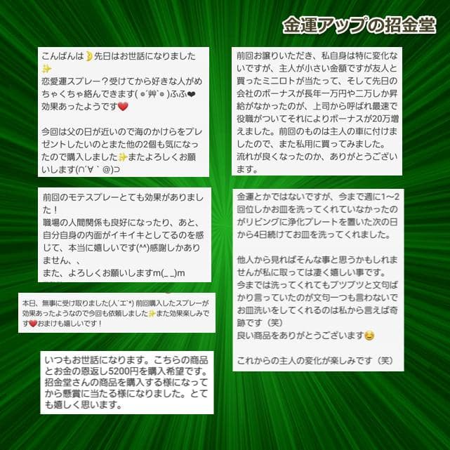 【５本セット】リピーター様限定価格『浄化スプレー金運アップGold3』5028