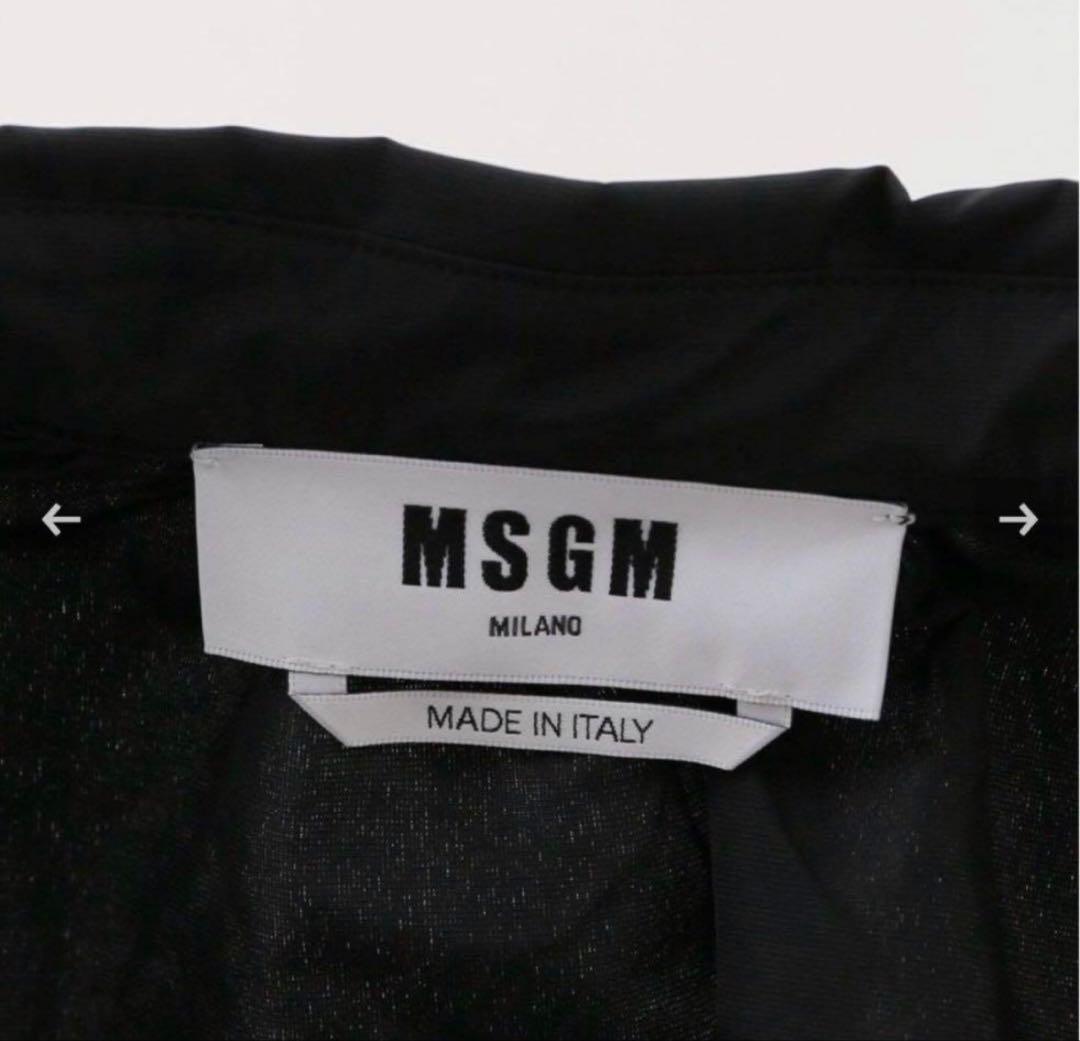 【完売商品】Deuxieme Classe MSGMボリュームスリーブブラウス