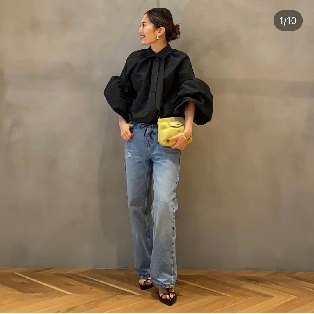 【完売商品】Deuxieme Classe MSGMボリュームスリーブブラウス