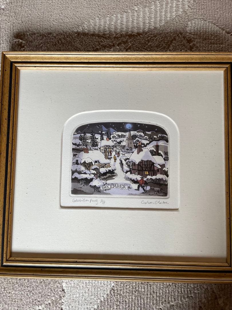 グラハムクラークの銅版画