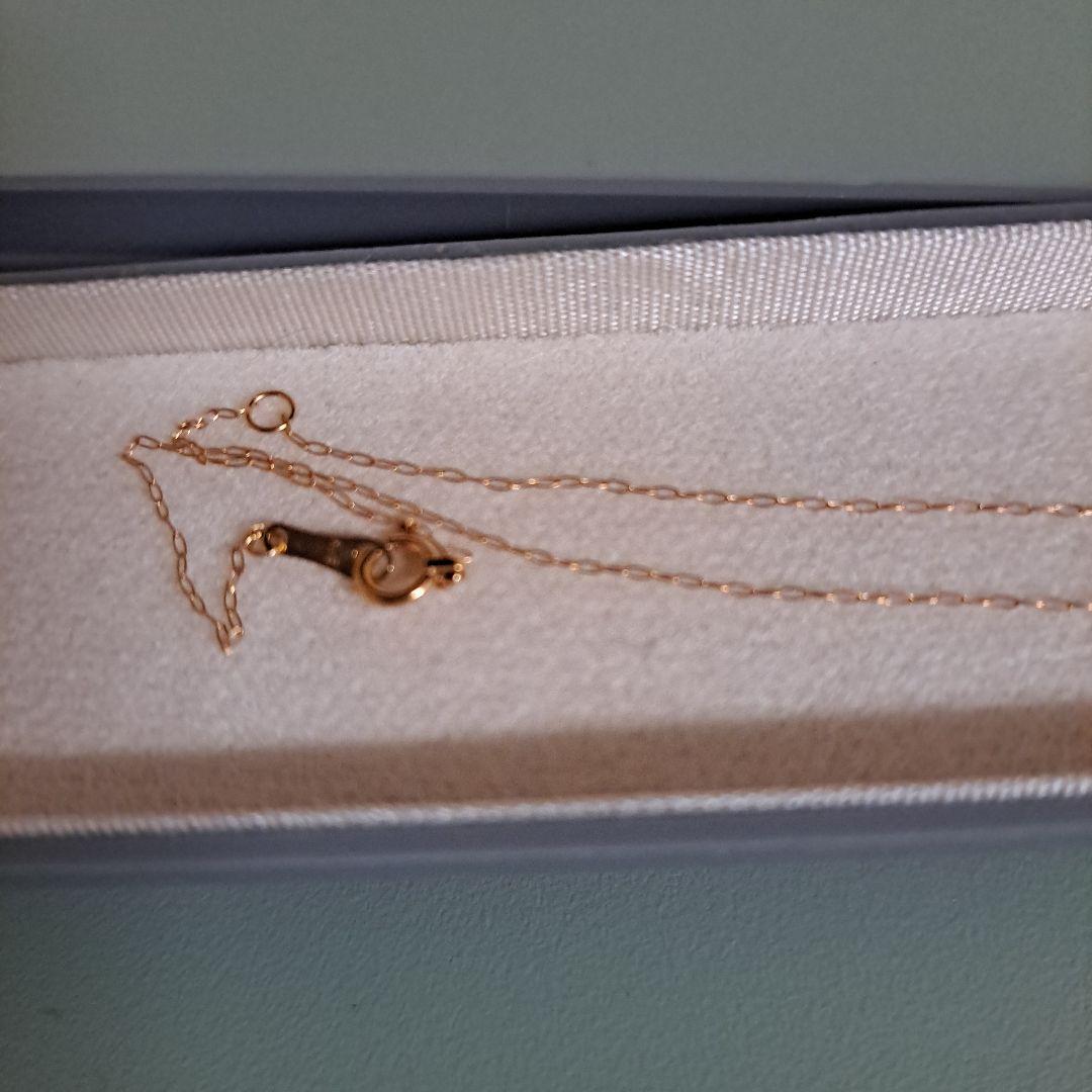 ノジェス ネックレス 18K イニシャル \" n \"